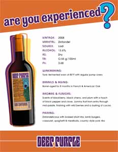 Deep Purple Wine