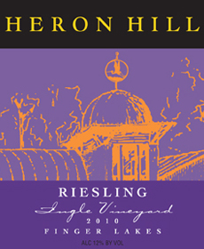 Heron Hill 2010 Riesling