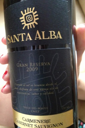 New World Distributors Santa Alba Gran Reserve Cabernet Sauvignon