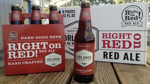 Orlando Brewing Right On Red